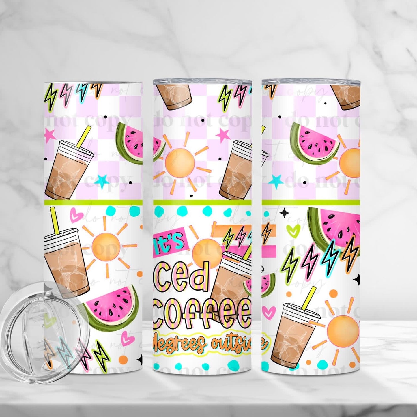 Iced Coffee 20oz Tumbler