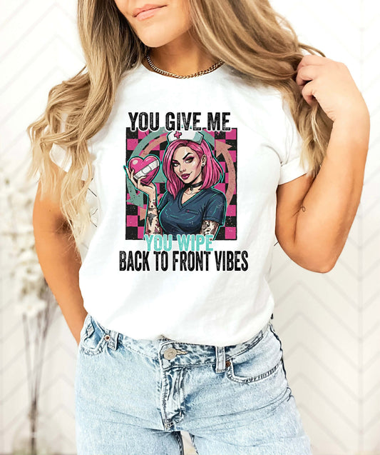 You give me female