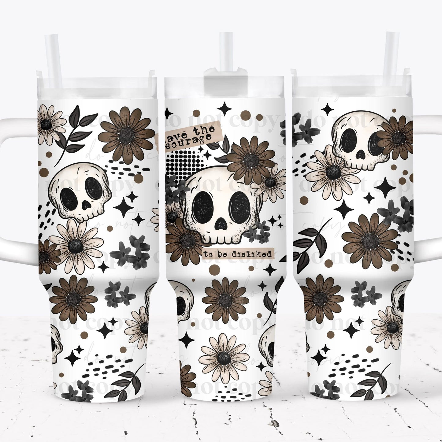 Have the Courage 40oz Tumbler