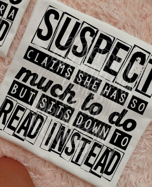 Suspect Claims She Has To Much To Do (read)