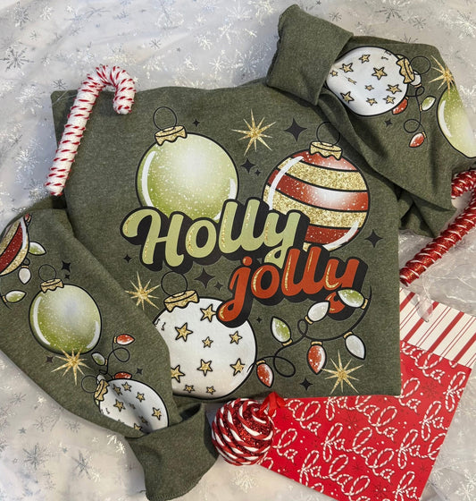 Holly Jolly Ornament