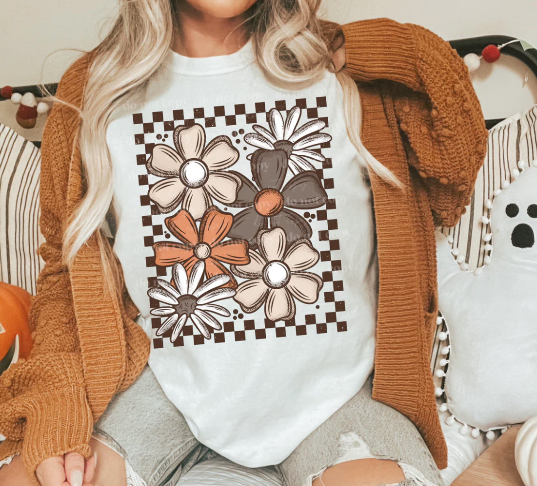 Floral check