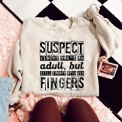 Suspect Claims She’s An Adult