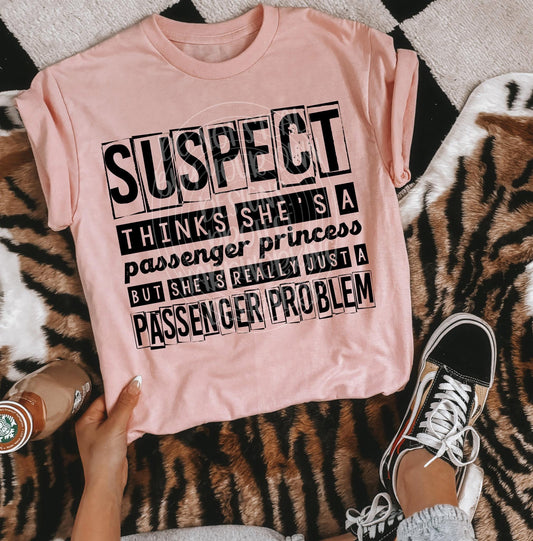 Suspect Believes She’s A Passenger Princess