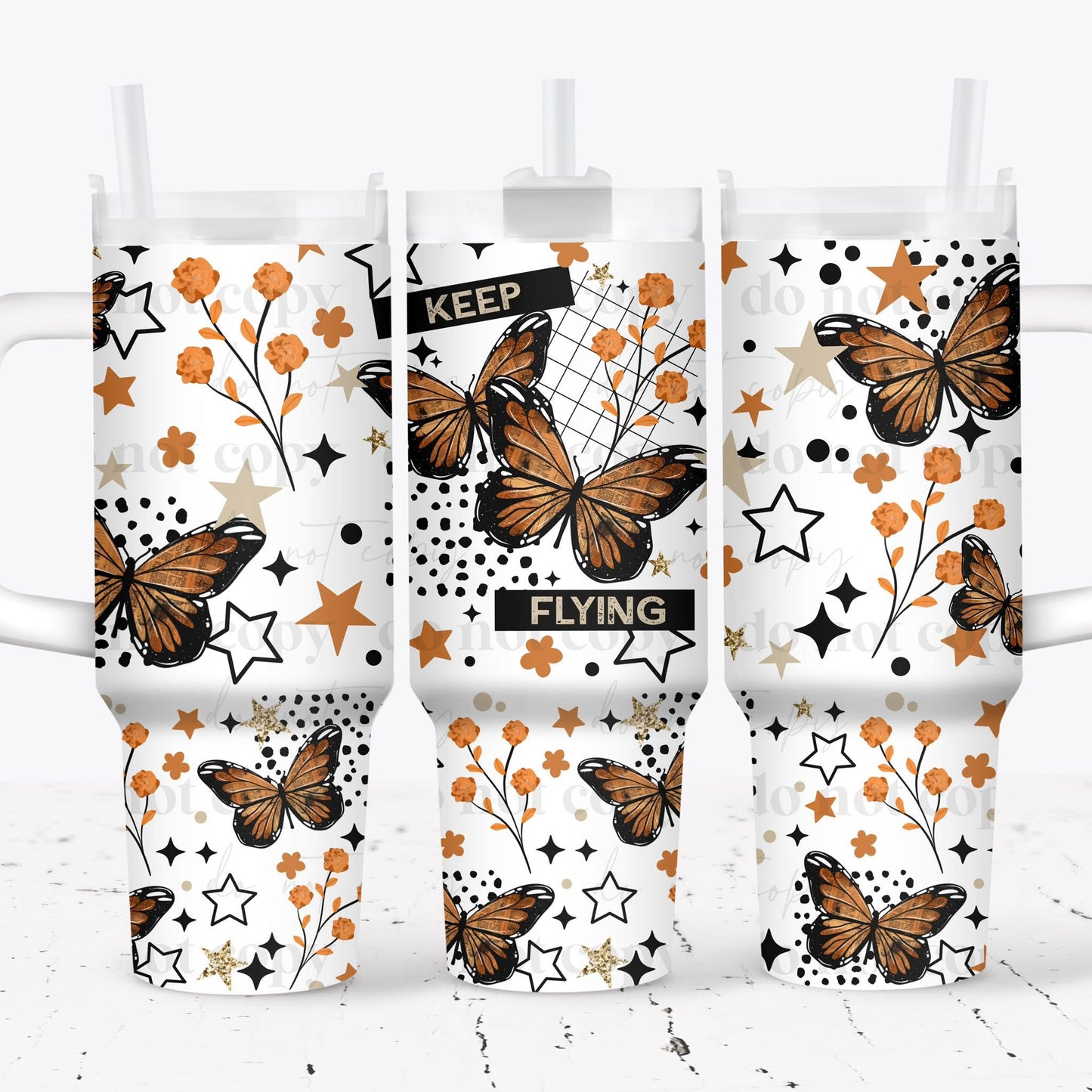 Keep Flying 40oz Tumbler