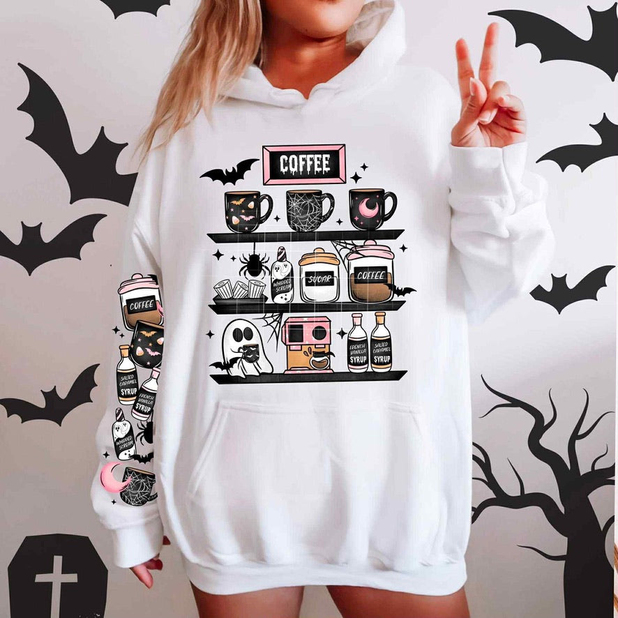 Spooky Coffee Shelf