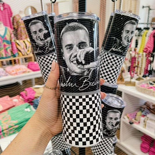 Biebs Signature Halftone 20oz Tumbler