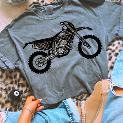 Glitter Dirt Bike
